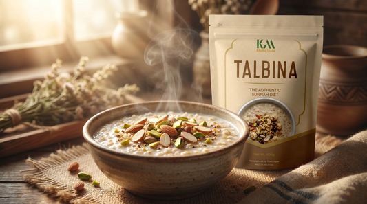 Khalis Made Talbina | 100% Organic Sunnah Superfood | Barley Porridge with Nuts & Honey